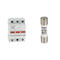 Pachet de Protectie Esentiala pentru Sisteme Trifazate: Soclu Siguranta Fuzibila 10x38 3P 32A + Siguranta Fuzibila 10x38 10A