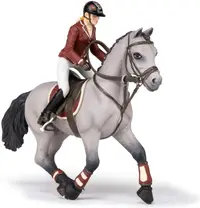 Figurina - Competition horse and horsewoman