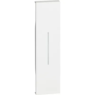 Tasta iluminabila pentru intrerupatoarele 1 modul Bticino Living Now KW01, alb