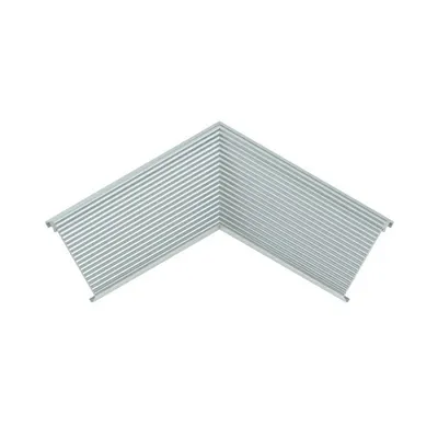 Capac pentru cot interior 90° canelat PDIAR 78 C