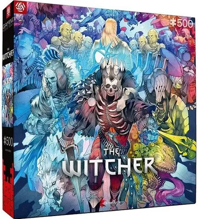 Puzzle Good Loot din 500 de piese - The Witcher: Monster Faction