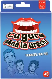 Joc de societate AS Games - Cu gura pana la urechi, 10+