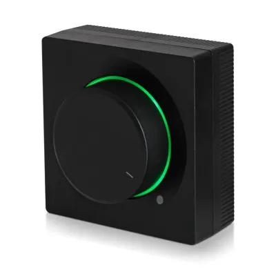 Regulator electronic turatie ventilator - Negru Patrat
