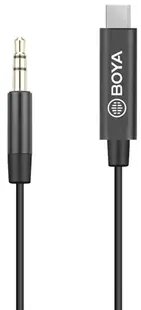 Adaptor Boya - BY-K2, TRRS/Type-C, negru