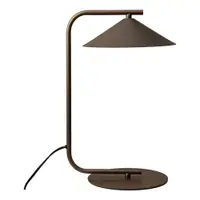 Veioză maro din metal (înălțime 42 cm) Nocte – Micadoni