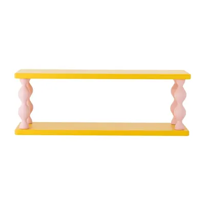 Raft de copii galben etajat 60 cm Bibiola – Bloomingville Mini