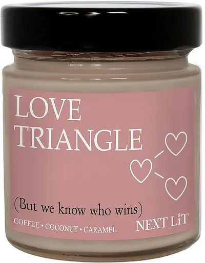 Lumânare parfumată Next Lit Burning Tropes - Love Triangle, 180 g
