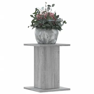 Gossi suporturi de plante 2 buc. gri sonoma 30x30x40 lemn prelucrat