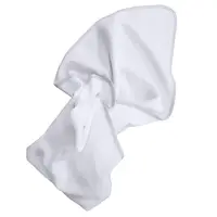 Paturica tricot brodata pentru bebelusi STAR BEAR alba, Perpetuum | 70x90 cm