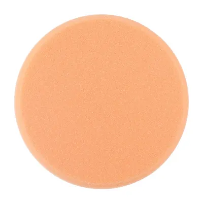 Burete abraziv lustruire, tip: tare, diametru: 150 mm, culoare: orange, velcro, 2 buc
