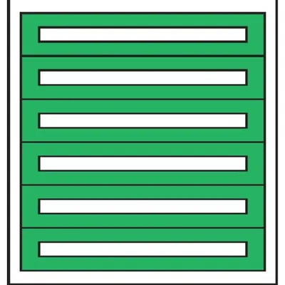 Cadru montaj compl. 3-18UV, 6 sine, plastr.plastic