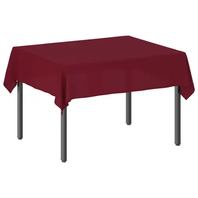 vidaXL Țesătură pentru masă 5 buc. Roșu Vin 110 x 140 cm Poliester