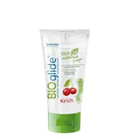 Lubrifiant pe bază de apă, Joydivision, BIOglide Kirsch, aromă cireșe, 80 ml