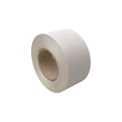 Bandă adezivă umectibilă din hârtie - alb - 50mm x 50m - Default Title