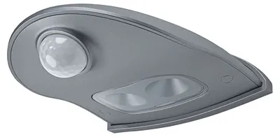 Lampă LED pentru ușă Osram - Nightlux, reîncărcabilă, cu senzor, IP54, 0.95W, gri