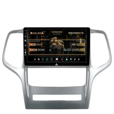 Navigatie Jeep Grand Cherokee (2010-2013), Android, A-Octacore 4GB RAM + 64GB ROM, 9 Inch - AD-BGA9004+AD-BGRKIT297