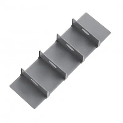 Set 4 Separatoare Superioare Cos Jolly Preciso pentru Corp de 200 mm, Finisaj Antracit