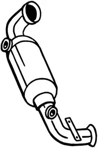 Catalizator Euro 6 Potrivit Ds Ds 3, Ds 4; Citroen Berlingo Multispace, C3 Ii, C3 Iii, C3 Picasso, C4 Cactus, C4 Grand Picasso Ii, C4 Ii, C4 Picasso Ii, C4 Spacetourer, Ds3 1.2 01.13-