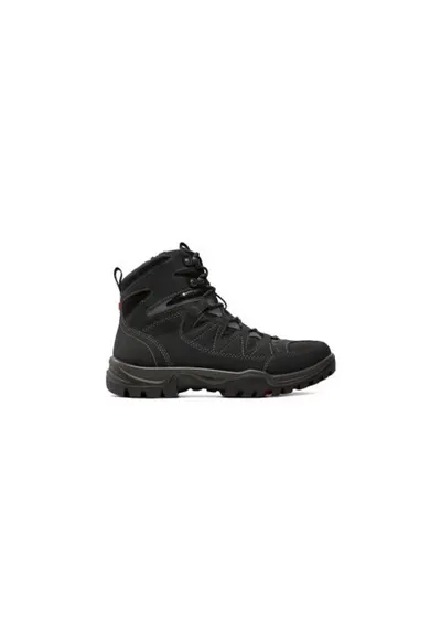 Bocanci trekking barbati 198731069 - Sintetic - Negru - Negru