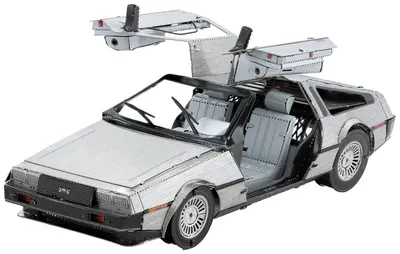 Model metalic de asamblat Metal Earth - DeLorean