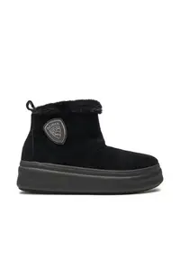 Ghete dama 304701436 - Piele naturala - Negru - Negru