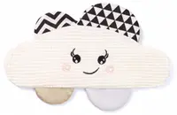 Jucărie bebeluși zgomotoasă pentru îmbrățișat BabyOno - Blinky Cloud, 25.5 cm