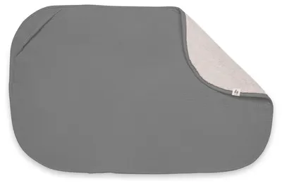 Saltea de înfășat și prosop 2 în 1 Hauck - Changing Mat Liner, Dark Grey