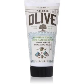 Korres Pure Greek Olive & Sea Salt crema de maini hidratanta cu sare de mare