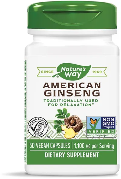 American Ginseng, 50 capsule, Nature's Way