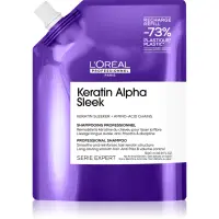 L’Oréal Professionnel Serie Expert Keratin Alpha Sleek șampon pentru un aspect neted al părului Refill 500 ml