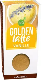 Latte auriu cu turmeric și vanilie, 60 g, Aromandise