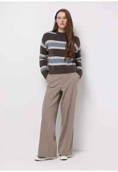 Pantaloni De Trening De Dama Bej Regular Fit 8684112827803