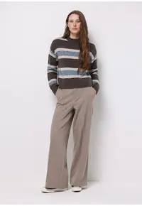 Pantaloni De Trening De Dama Bej Regular Fit 8684112827803