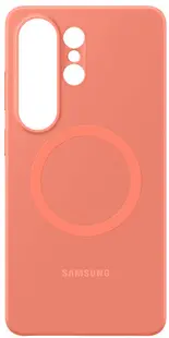 Husă Samsung - Silicon Magnet, Galaxy S26 Ultra, Qi, coral