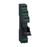 Priza de conectare prin mpingere cu clema, Relee electromecanice Harmony, pentru relee RSB1A160 RSB2A080, 10A, terminale de conectare prin mpingere, contact separat