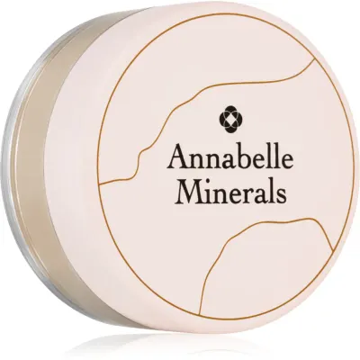 Annabelle Minerals Matte Mineral Foundation pudra pentru make up cu minerale pentru un aspect mat culoare Golden Fairest 4 g