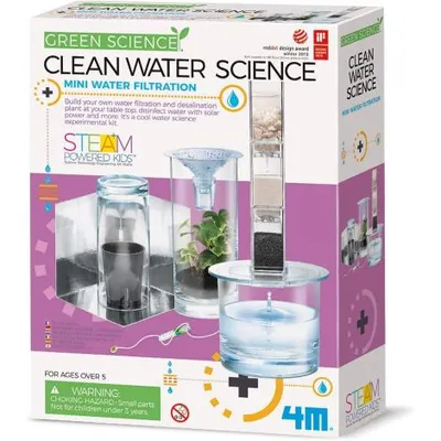 Kit stiintific Apa curata, Stiinta Verde - Green Science