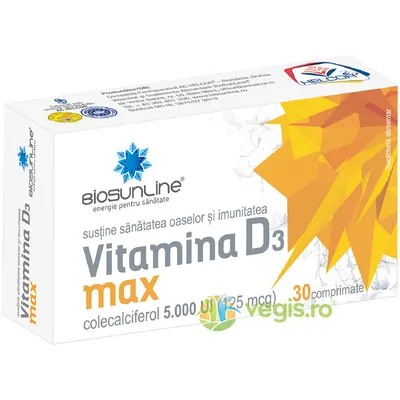 Vitamina D3 Max 30cpr