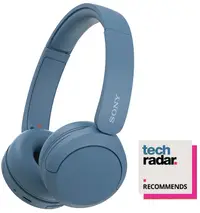 Căști wireless cu microfon Sony - WH-CH520, albastre