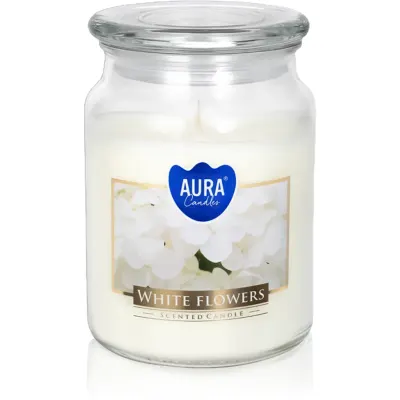 BISPOL Premium Line White Flowers lumânare parfumată 500 g