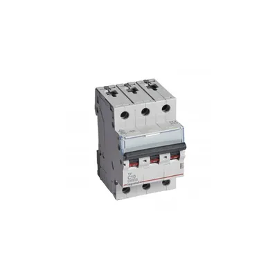 Siguranta automata MCB TX³ 6000 - 3P 400 V~ - 10 A - C curba - prong/pentruk type supply busbars