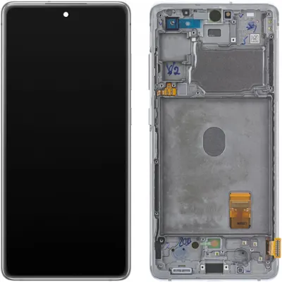 Display cu Touchscreen Samsung Galaxy S20 FE G780, cu Rama, Alb, Swap GH82-24220B