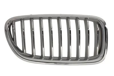 Grila radiator Dreapta crom/titan potrivit BMW Seria 5 F10, 5 F11 1.6-4.4 2009-2017