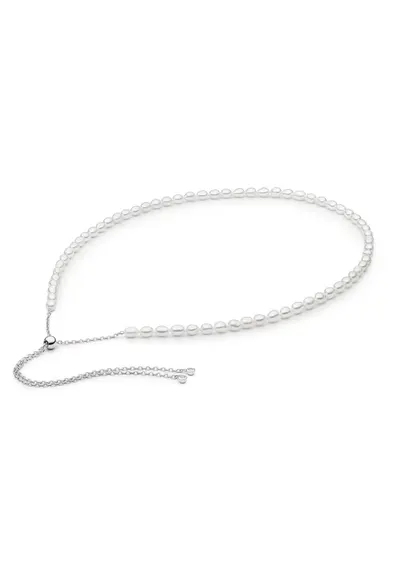 Colier argint cu perle naturale - Cielo
