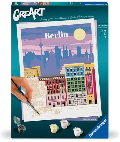 Set de pictură pe numere Ravensburger CreArt - Berlin