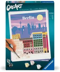 Set de pictură pe numere Ravensburger CreArt - Berlin