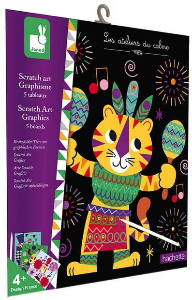 Janod Scratch Cards - Carnaval