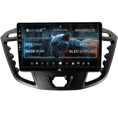 Navigatie Ford Transit Tourneo (2012-2020), Android,E-Octacore 2GB RAM + 32GB ROM, 9 Inch - AD-BGE9002+AD-BGRKIT123