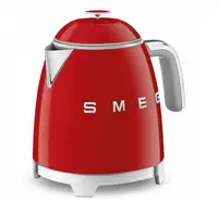 Fierbător electric Smeg - KLF05RDEU, 1400W, 0.8 l, roșu