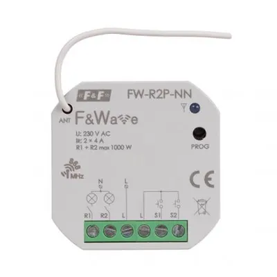 Releu FW-R2P-NN pentru instalatii electrice traditionale